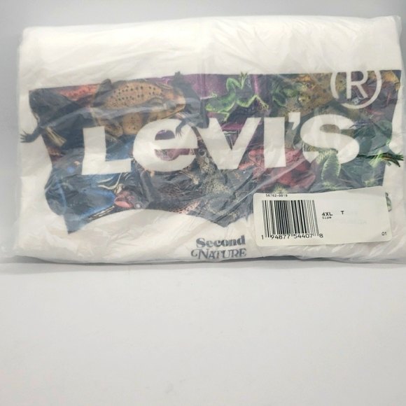 Levi's Graphic T-Shirt Big Men's Sizes Available 4XLT, 5XL, 6XL NIP - Picture 2 of 4